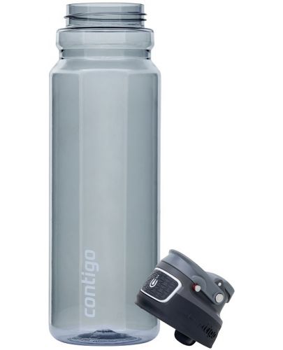 Бутилка за вода Contigo - Free Flow, Charcoal, 1 L - 3