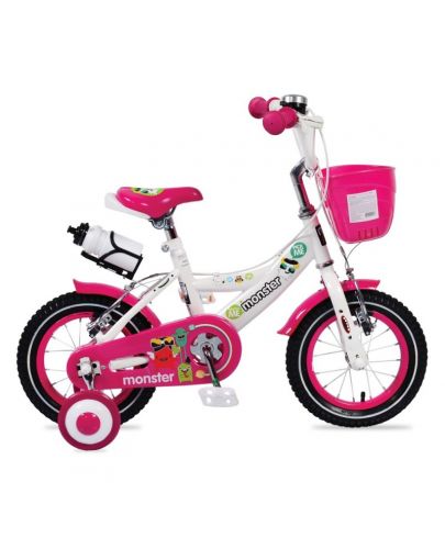 BYOX  Детски велосипед 12" - 1281- розов - 1