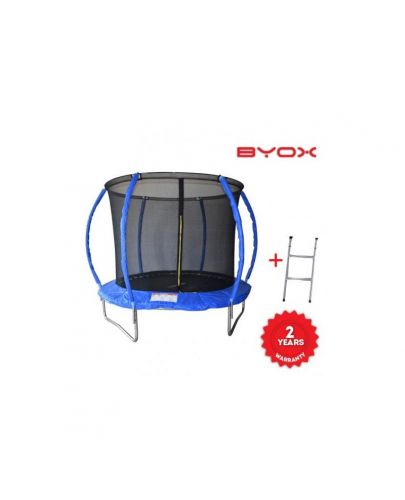 Byox Батут с вътрешна мрежа 8FT Fun - 244 см - 1