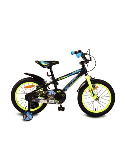 Детски велосипед 16" Byox - Monster, черен - 1