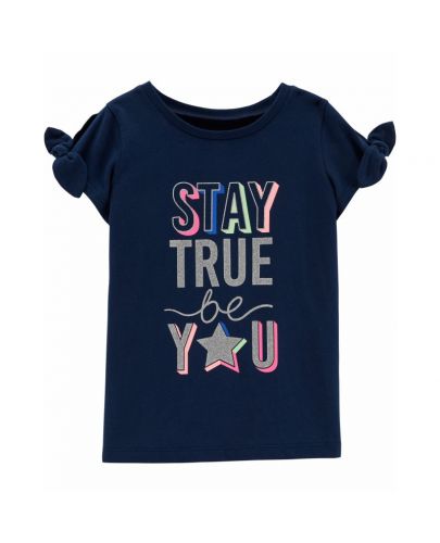 Carter's Тениска 4-8 години Stay true be you - 1