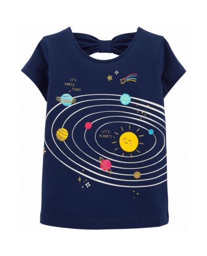 Carter's Тениска 2-4 год. Слънчевата система Размери Carter's 4 години - 104 см. - 1