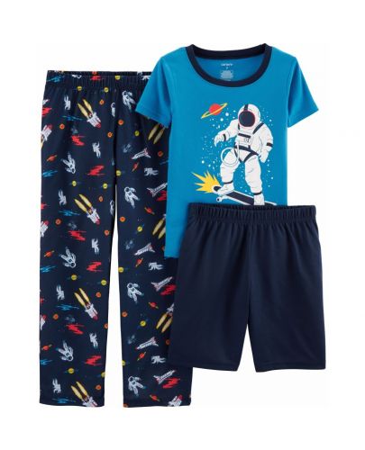 Carter's Комплект пижама 3 части 5-8 год. Космос - 1