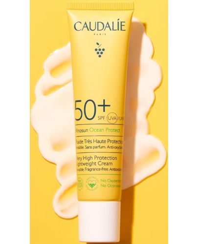 Caudalie Vinosun Protect Слънцезащитен крем за лице, SPF50+, 40 ml - 2