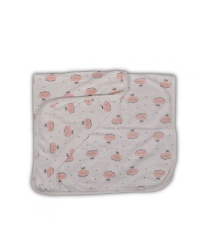 Бебешко одеяло Cangaroo - Mellow, розово - 1