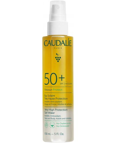 Caudalie Vinosun Protect Слънцезащитна вода за лице, тяло и коса, SPF50+, 150 ml - 1