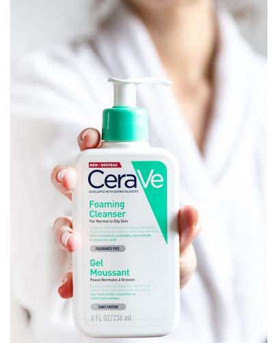 CeraVe Измиваща гел-пяна за лице и тяло, 473 ml - 5
