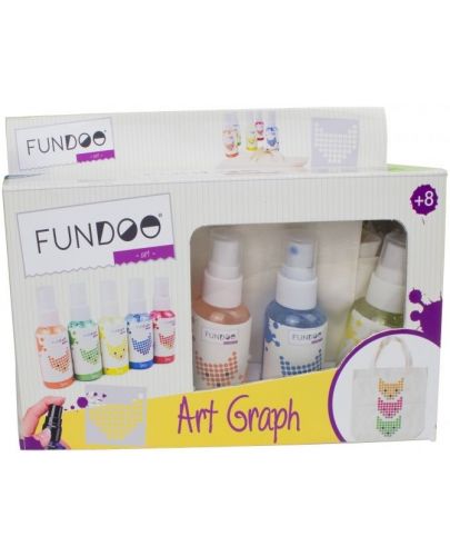 Творчески комплект Fundoo - Детска торбичка за оцветяване - 1