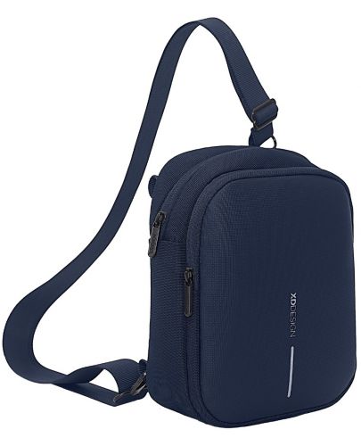 Чанта за през рамо XD Design - Boxy Sling, морскосиня - 3