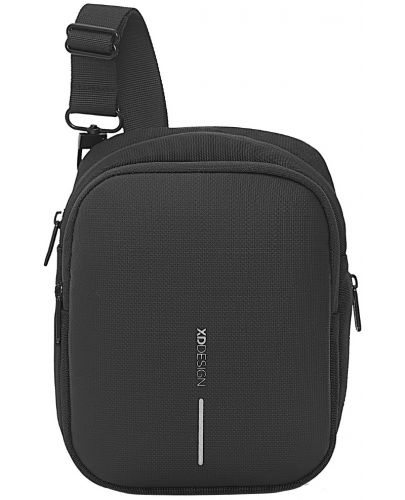 Чанта за през рамо XD Design - Boxy Sling, черна - 1