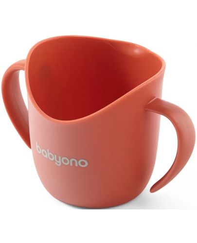 Чаша за самостоятелно пиене Babyono - Червена - 1