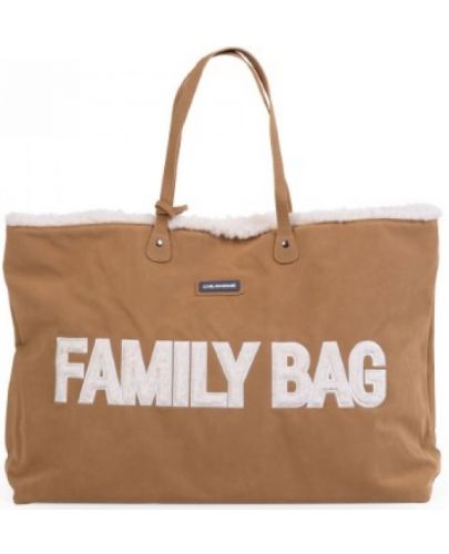 Чанта за принадлежности ChildHome - Family Bag, Suede-Look - 1