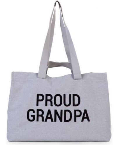 Чанта за принадлежности ChildHome - Proud Grandpa, сива - 1