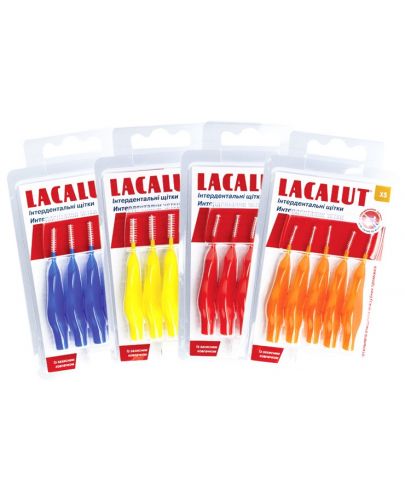 Lacalut Интердентални четчици за зъби, размер L, 5 броя - 2