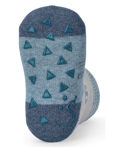 Чорапи за пълзене Sterntaler - Роботче, 21/22 размер, 18-24 месеца, 2 чифта - 3