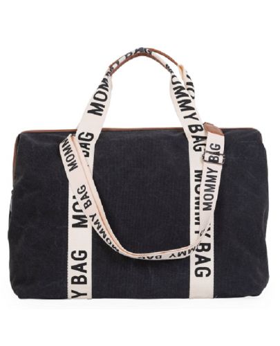 Чанта за принадлежности Childhome - Mommy Bag, черна - 3