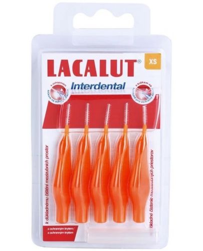 Lacalut Интердентални четчици за зъби, размер XS, 5 броя - 1