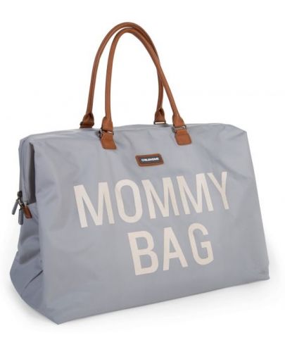 Чанта за принадлежности ChildHome - Mommy Bag, сива - 3
