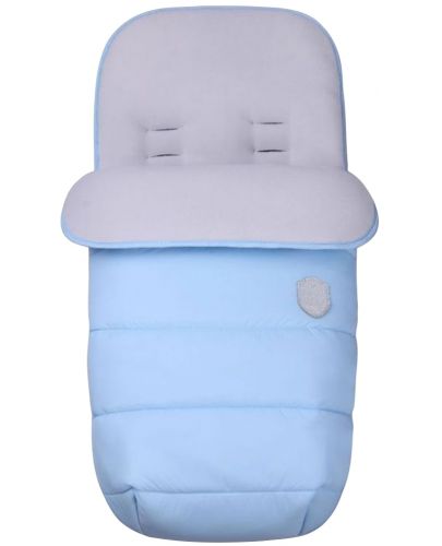 Чувалче за бебешка количка Kikka Boo - Embroidered, Baby Blue - 1