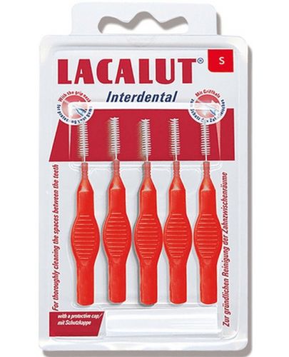 Lacalut Интердентални четчици за зъби, размер S, 5 броя - 1