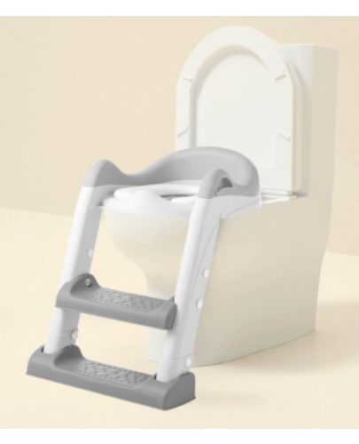 Тоалетна седалка със стълба Chipolino Типи - Бяла - 2