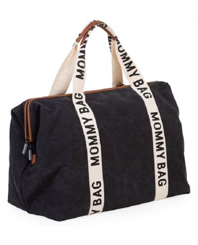 Чанта за принадлежности Childhome - Mommy Bag, черна - 2