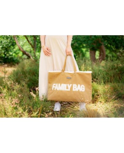 Чанта за принадлежности ChildHome - Family Bag, Suede-Look - 4