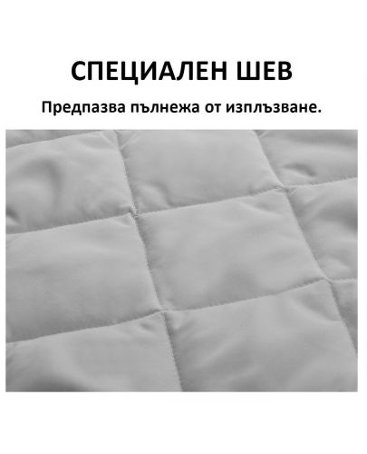 Чаршаф с ластик Hauck - Bed Me,  80 x 50 cm, бял - 2