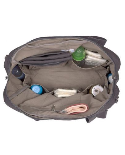 Чанта за бебешка количка Lassig - Антрацит - 5