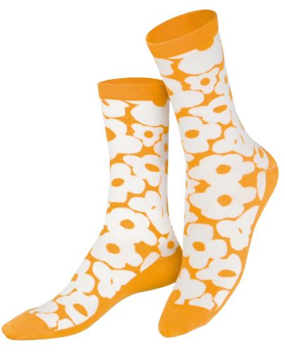 Чорапи Eat My Socks - Flower Power, Orange - 2