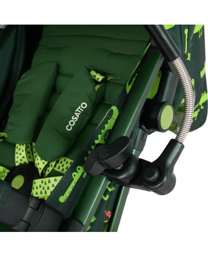 Чадър за детска количка Cosatto - Crocodile Smiles - 4