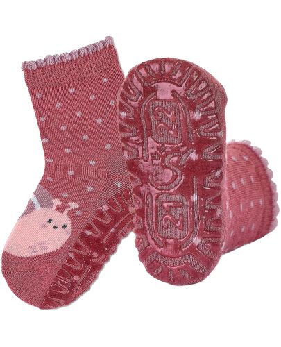 Чорапи със силиконова подметка Sterntaler - С охлювче, 25/26 размер, 3-4 години - 1