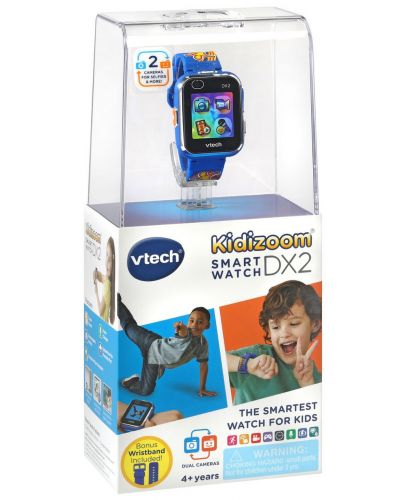 Електронна играчка Vtech - Смарт часовник, син - 9