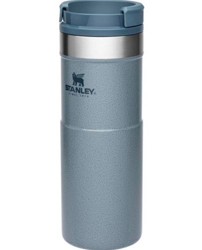 Чаша за път Stanley The NeverLeak - 0.47 L, синя - 1