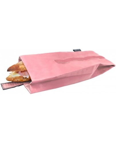 Чанта за храна тип джоб Nerthus - Розова, 29.5 x 10.5 cm - 3