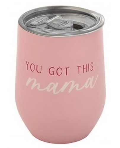 Чаша за мама Pearhead - You Got This Mama, 350 ml - 1