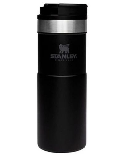 Чаша за път Stanley The NeverLeak - 0.47 L, черна - 1