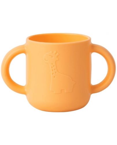 Чашка с дръжки Wee Baby - Prime, оранжева - 1