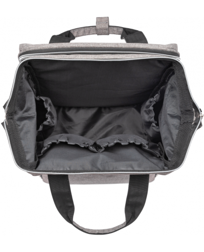 Чанта за количка, раница и детско креватче 3 в 1 Feeme - Сива - 5