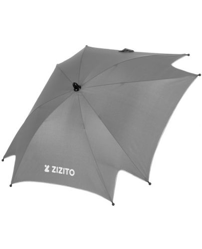 Чадър за количка Zizito, универсален, сив - 1