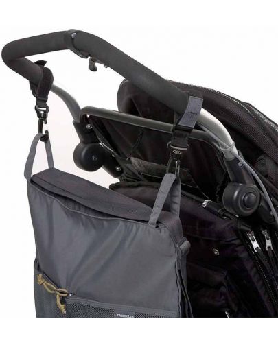 Чанта за количка Lassig - Conversion Buggy Bag, Anthracite - 6