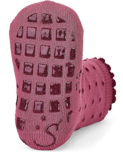 Чорапи с бутончета Sterntaler - С охлюв, розови, 2 чифта, 21/22, 18-24 месеца - 3
