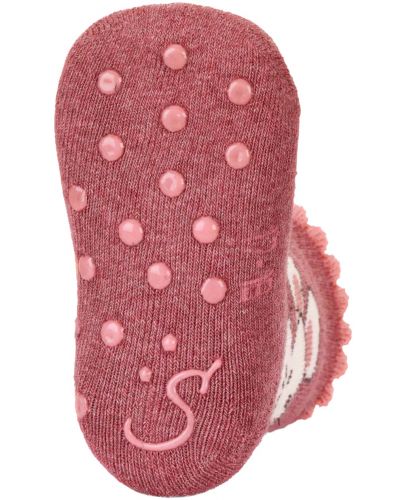 Чорапи със силиконови бутончета Sterntaler - Мишле, 21/22 размер, 18-24 месеца, 2 чифта - 4