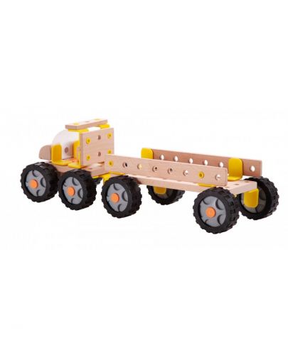 Детски дървен камион - контейнеровоз Classic World - 4