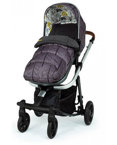 Бебешка количка Cosatto Giggle Quad - Fika Forest, с чанта, кошница и адаптери - 5