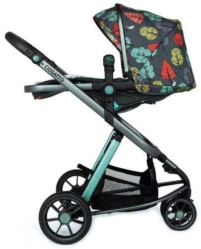 Бебешка количка Cosatto Giggle 3 - Hare Wood, с чанта, кошница и адаптери - 7
