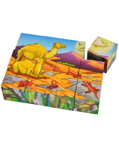Дървени кубчета Eichhorn - Животни - 3