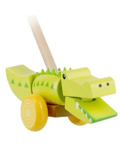 Дървена буталка Orange Tree Toys - Jungle Animals, Крокодил - 2