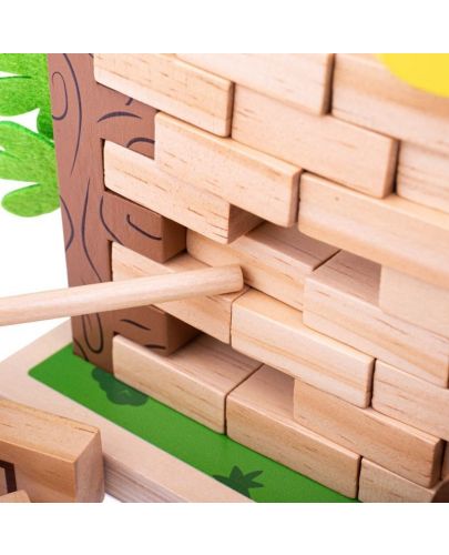 Дървена игра за баланс и координация Bigjigs - Джунгла - 3