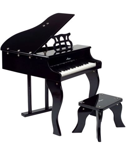 Дървена играчка Hape - Пиано, черно - 2